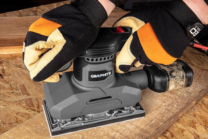 Image du produit Graphite šlifavimo staklės Siliavimo šlifavimo staklės (260W šlifavimo staklės, 90 x 187 mm pėdos) (Ponceuse excentrique, 260 W)