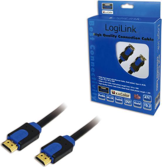 Image du produit LogiLink HDMI (Typ A) — HDMI (Typ A) (15 m, HDMI)