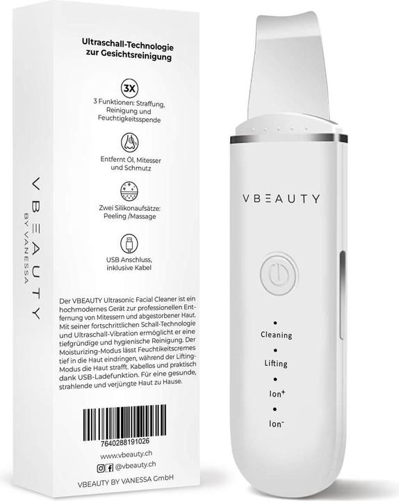 Actual product image VBEAUTY Ultrasonic Facial Cleaner