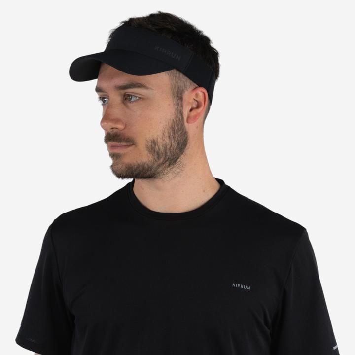 Produktbild Kiprun Lauf-Visor Cap V2 schwarz