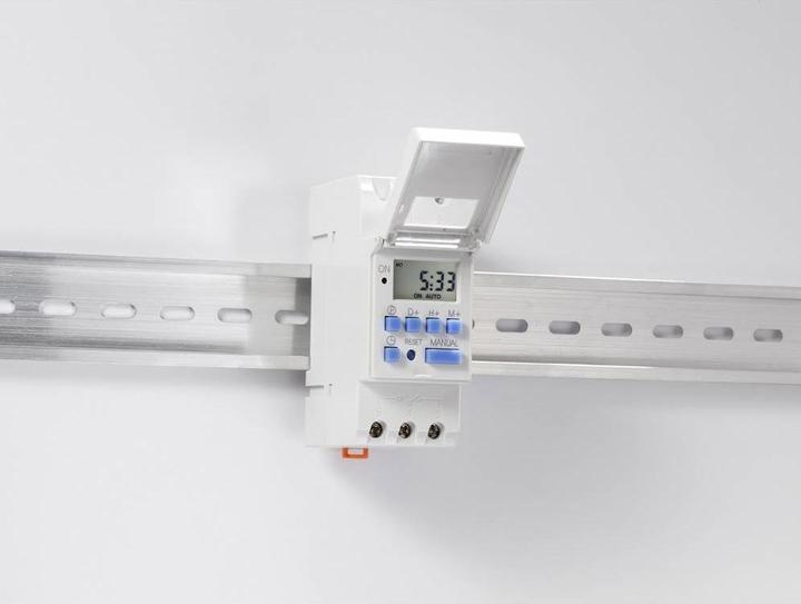 Image du produit Tru Components Horloge programmable pour rail DIN Tension de service : 220 V/AC 16 A 250 V/AC