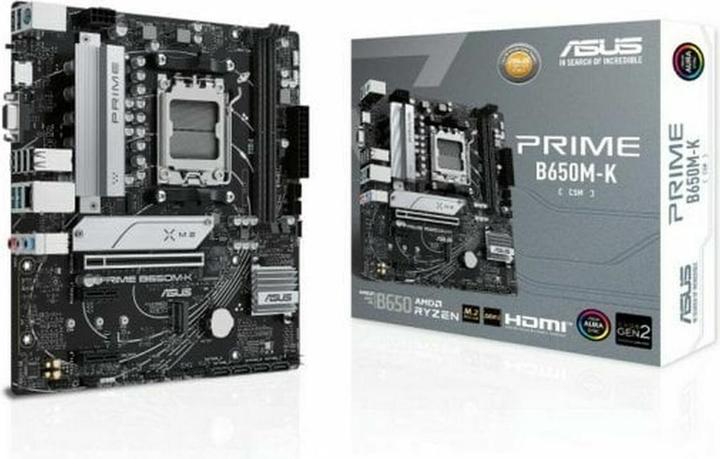 Produktbild ASUS Prime B650M-K (AM5, AMD B650, mATX)