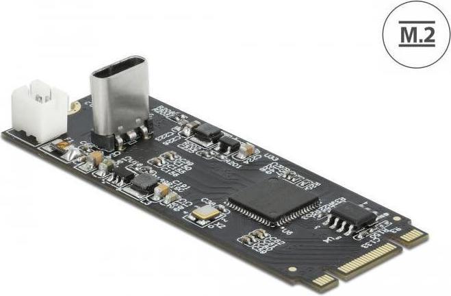 Produktbild Delock Converter M.2 Key B+M male to USB Type-C - Schnittstellenadapter - PCIe - 10 Gbi