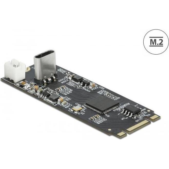 Thumbnail - Delock Converter M.2 Key B+M male to USB Type-C - Schnittstellenadapter - PCIe - 10 Gbi, Kontrollerkarte