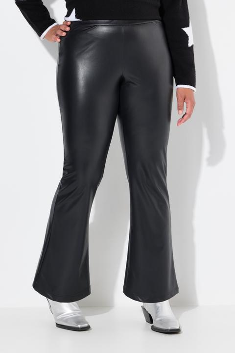Actual product image Angel of Style Skinny fit leggins with flared hems, leather look (58)