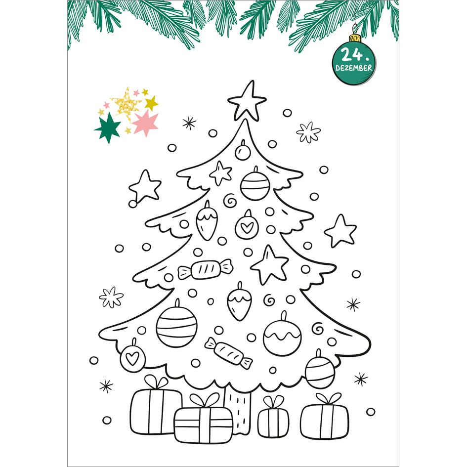 Thumbnail - Tessloff 24 x malen und dann ist Weihnachten.