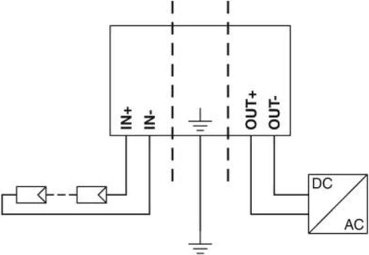 Actual product image Phoenix Contact Generator junction box 1000 V DC 1 MPPT, 2 string (Generator connection box)