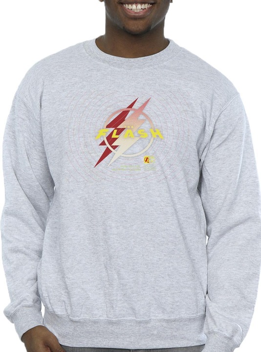 Actual product image Mens The Flash Lightning Logo Sweatshirt (L)