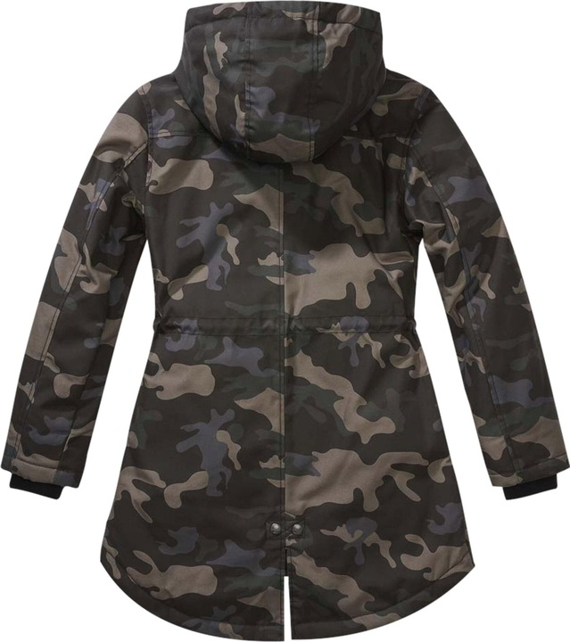 Actual product image Brandit Ladies Marsh Lake Parka size 4XL colour dark camouflage pattern (4XL)