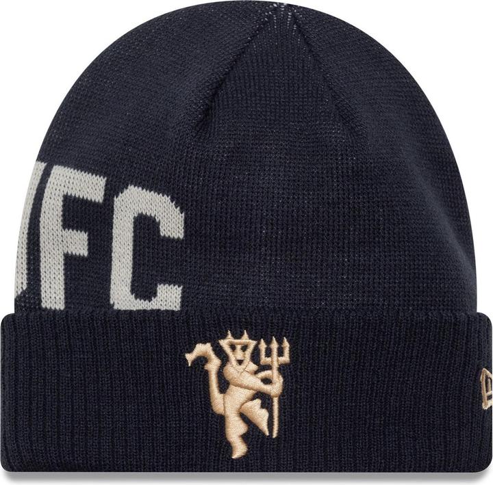 Actual product image New Era Wintermütze Beanie - Mufc Logo Manchester United