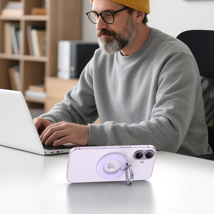 Productafbeelding Tech-Protect Mmr500 Magnetischer Magsafe Telefonring Mauvemalve