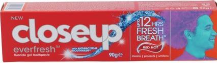 Actual product image CU Close Up Red Hot 90g