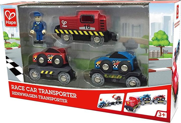 Produktbild Hape Rennwagen-Transporter