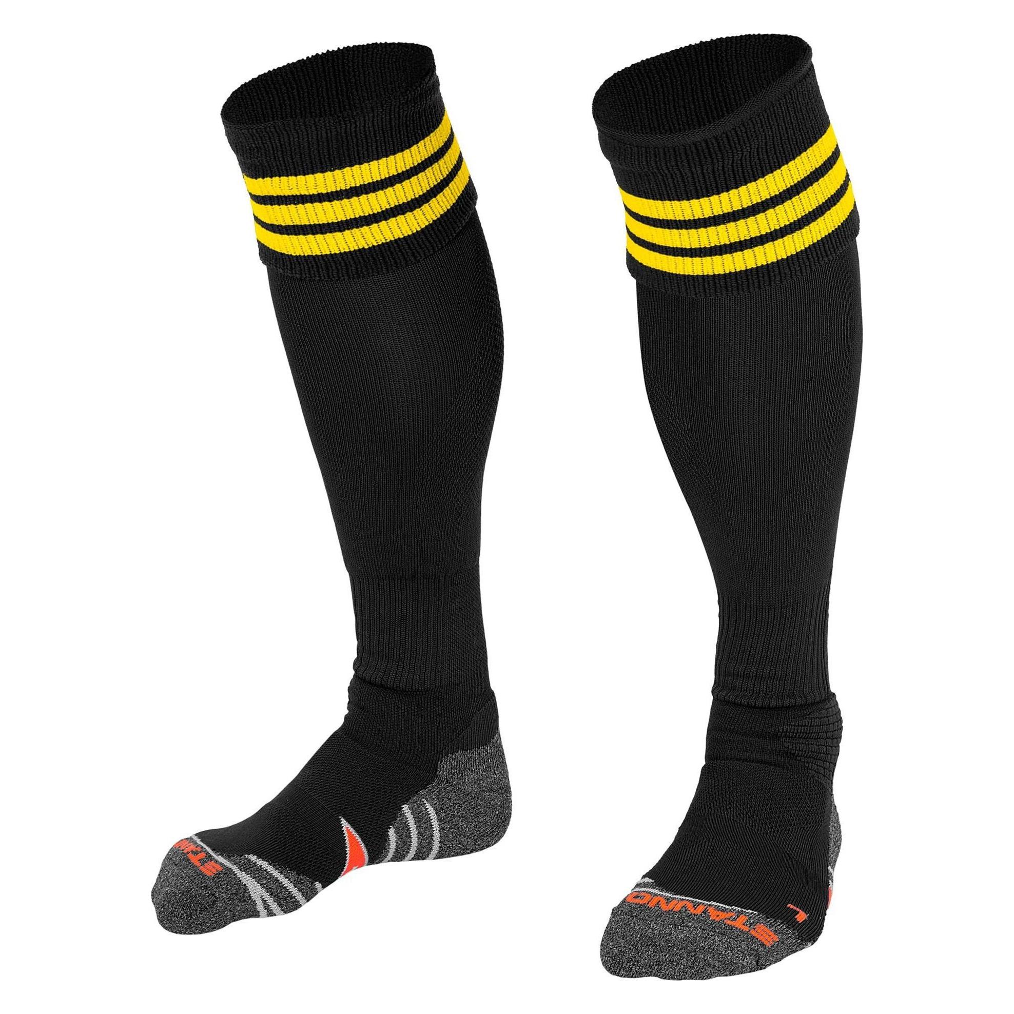 Stanno, Damen, Sportsocken, Ring Stutzenstrumpf (25 - 27, 28 - 29), Schwarz