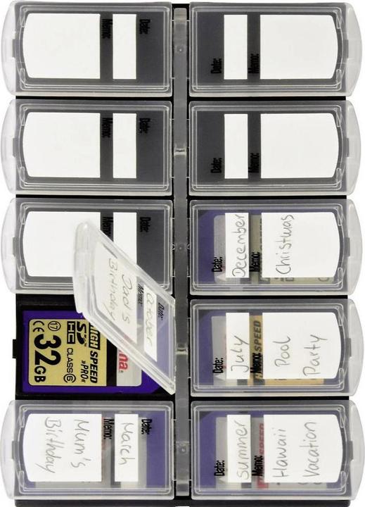 Actual product image Hama Memory Cards Organizer (Memory card cover)