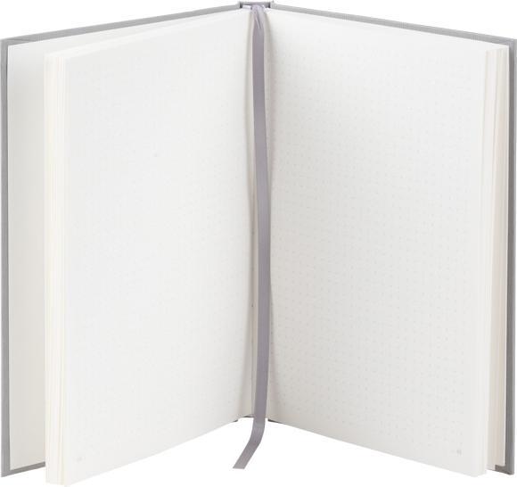 Actual product image Rössler A5 notebook 192 pages Pastel Stone (A5, Dotted, Hardcover)