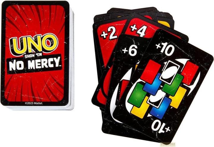 Produktbild Mattel Games Uno No Mercy (Italienisch, Deutsch, Französisch, Englisch, Spanisch)