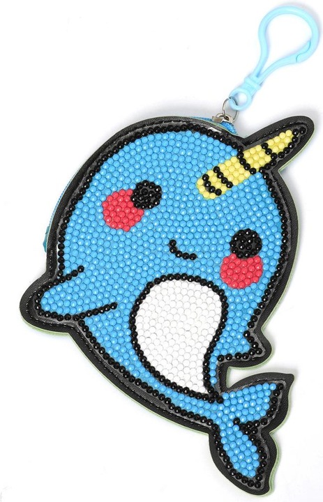 Actual product image Cover-Discount DIY craft set glitter rhinestones pendant whale
