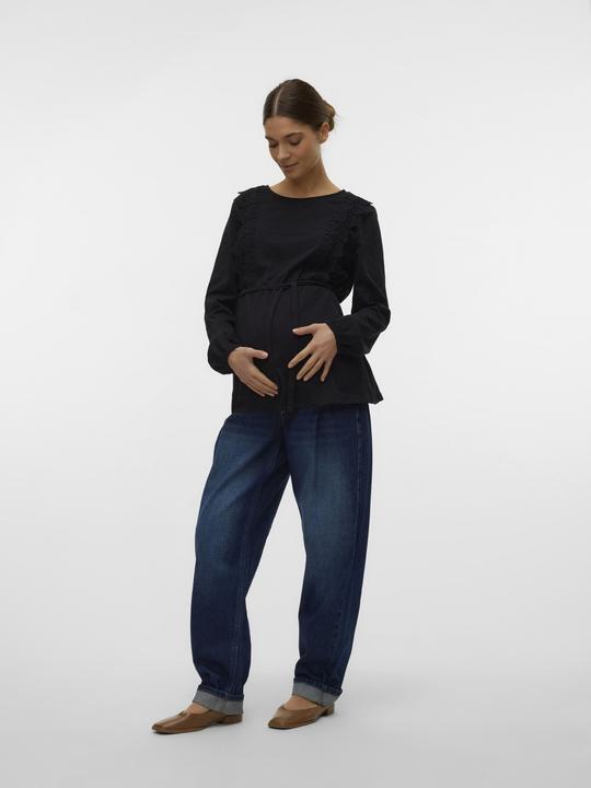 Produktbild Mamalicious Normal geschnitten Rundhals Top Bluse (XXL)
