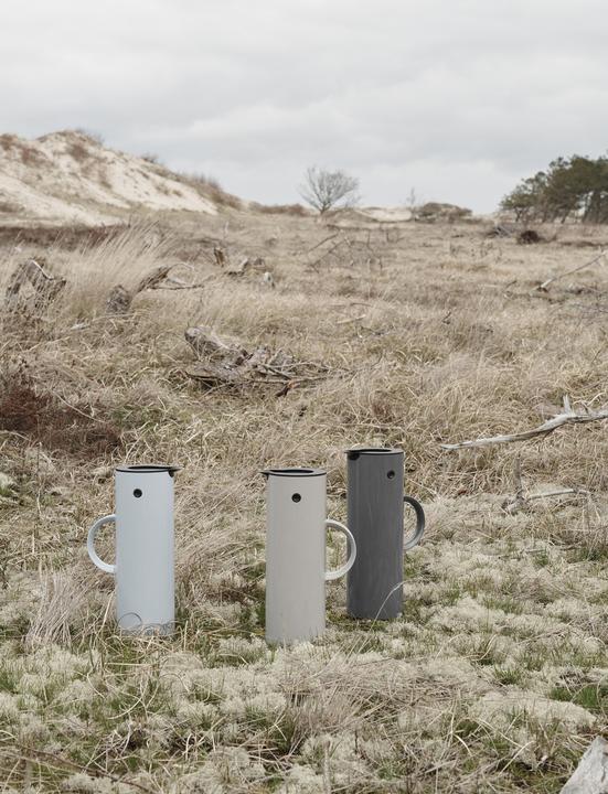 Actual product image Stelton EM 77 Thermos jug 1l granite grey (1 l)