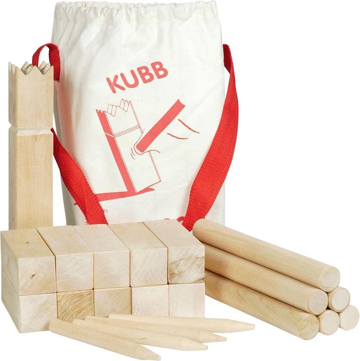 Actual product image Goki Chess Game KUBB Vikings Medium