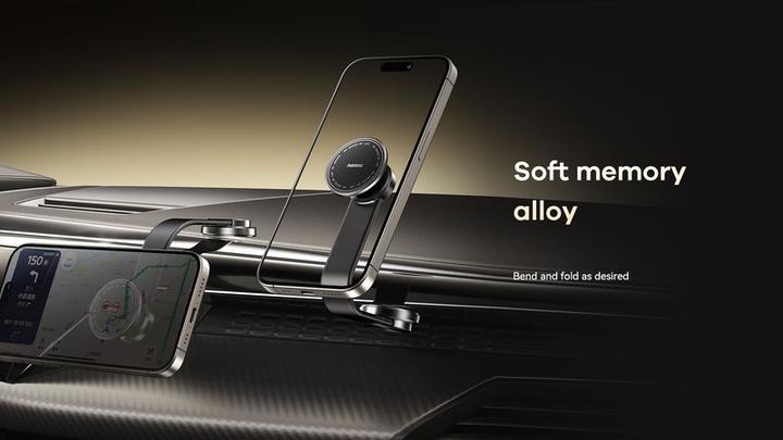 Actual product image Remax RM-C41 Magnetischer, faltbarer, schwarzer Autohalter