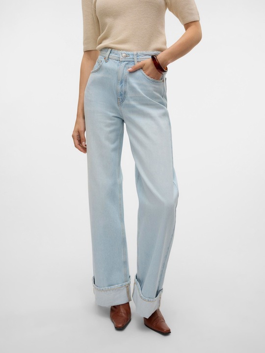 Produktbild Vero Moda VMKATHY Super High Rise Weiter Beinschnitt Jeans Weit geschnitten (W26/L32)