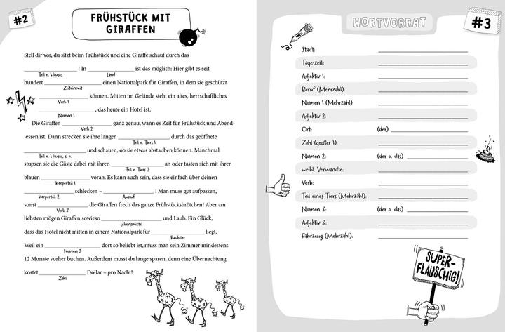 Produktbild Verrückte Lücken - Total pelzige Tiergeschichten (Deutsch, Jule Ambach, Loewe Kreativ, Loewe Lernen und Rätseln, Michael Dietrich, 2019)