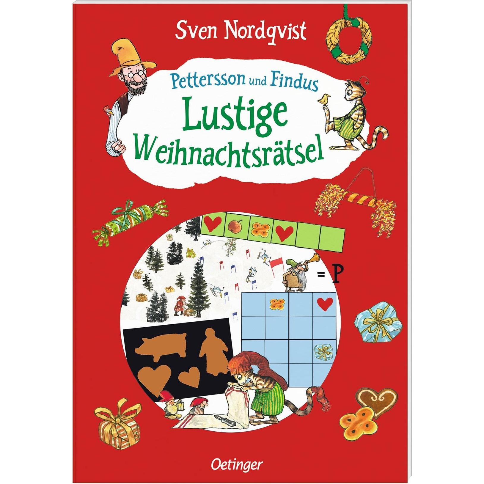 Pettersson und Findus. Lustige Weihnachtsrätsel, Kinderbücher von Sven Nordqvist