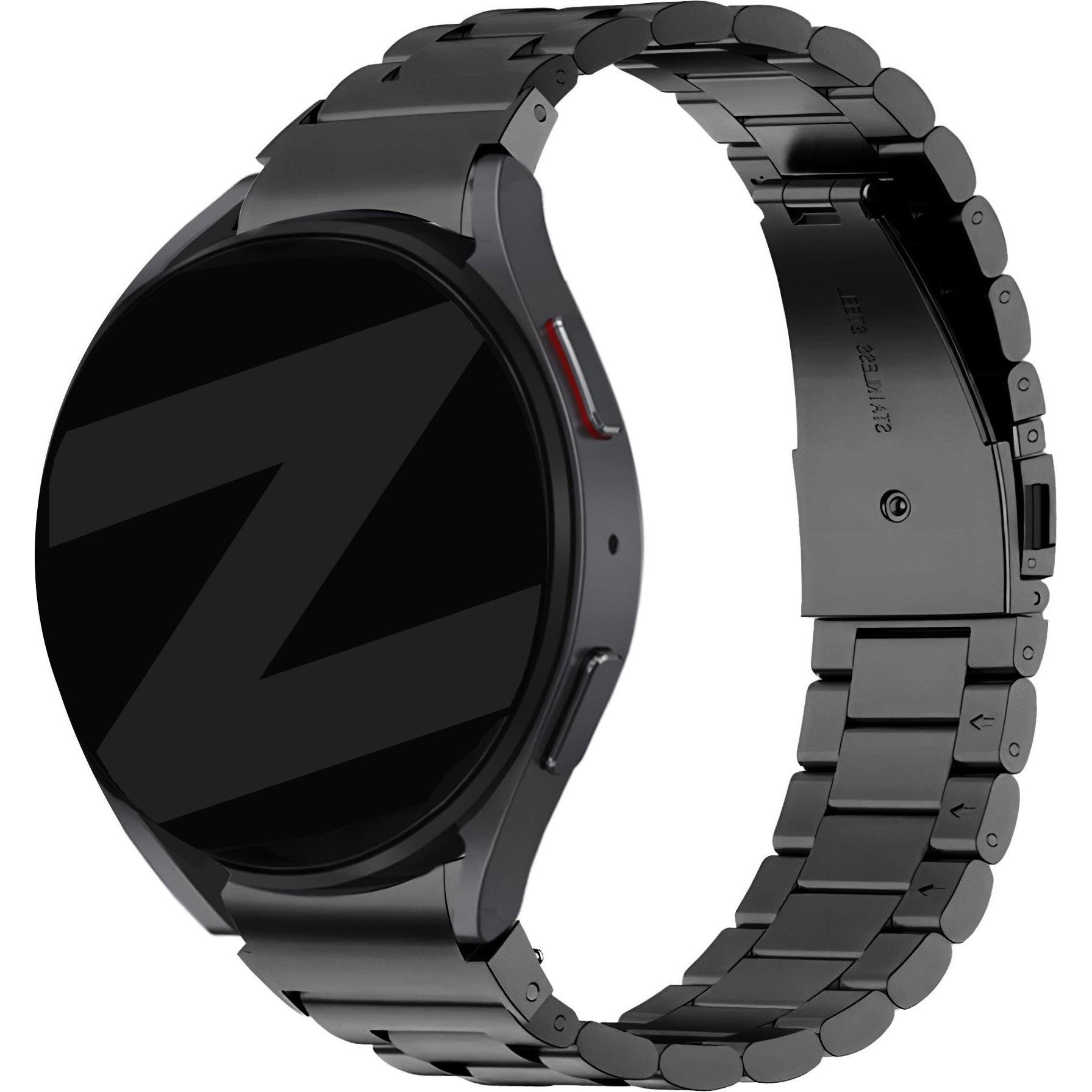 Thumbnail - Bandz Armband (Edelstahl), Uhrenarmband, Schwarz