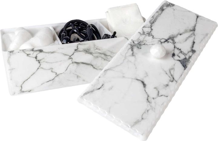 Intirilife Aufbewahrungsbehälter für Wattestäbchen Wattepads