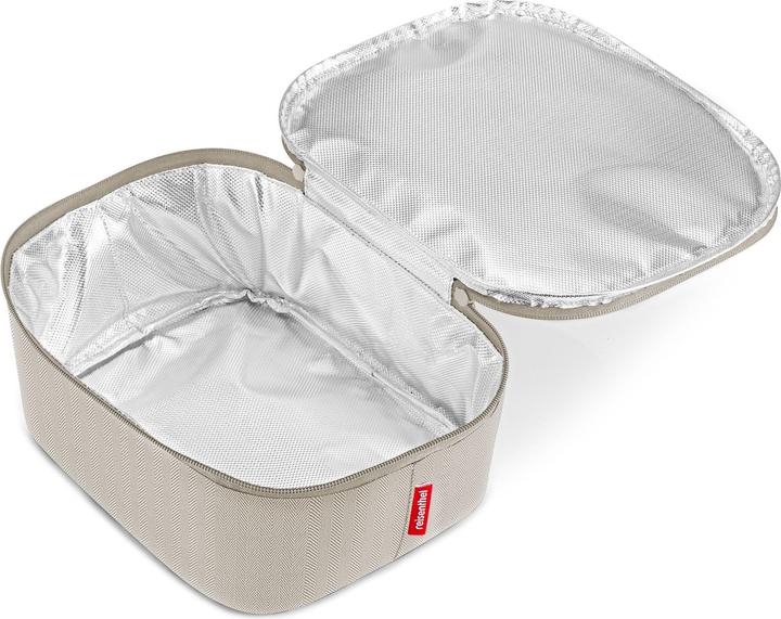 Actual product image reisenthel coolerbag M pocket herringbone sand (4.50 l)