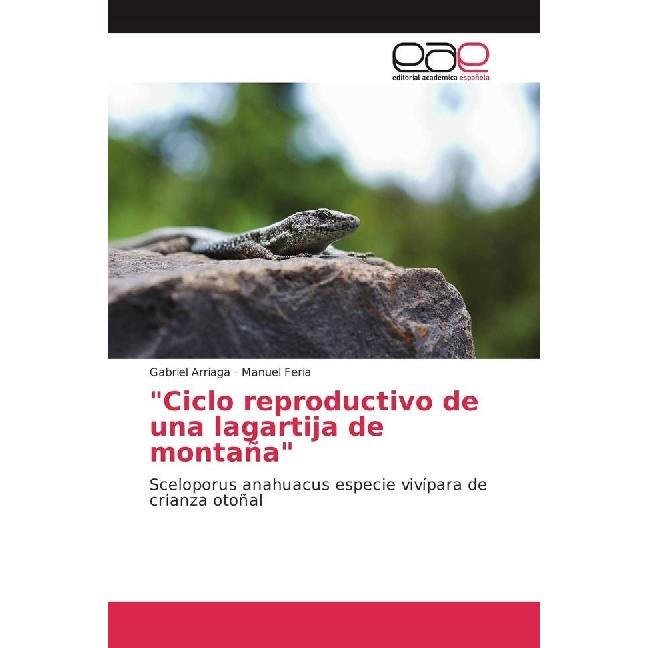 'Ciclo reproductivo de una lagartija de montaña', Fachbücher von Manuel Feria, Gabriel Arriaga