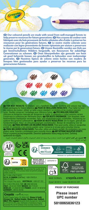 Image du produit Crayola Crayons (12x)