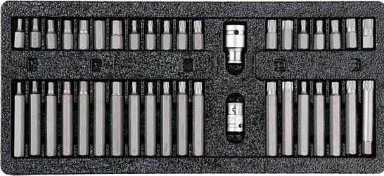 Produktbild Vorel Toya WORKSHOP CABINET 6-Drawer + 177pcs. TOOLS 58540 (90.10 cm, 45.80 cm)
