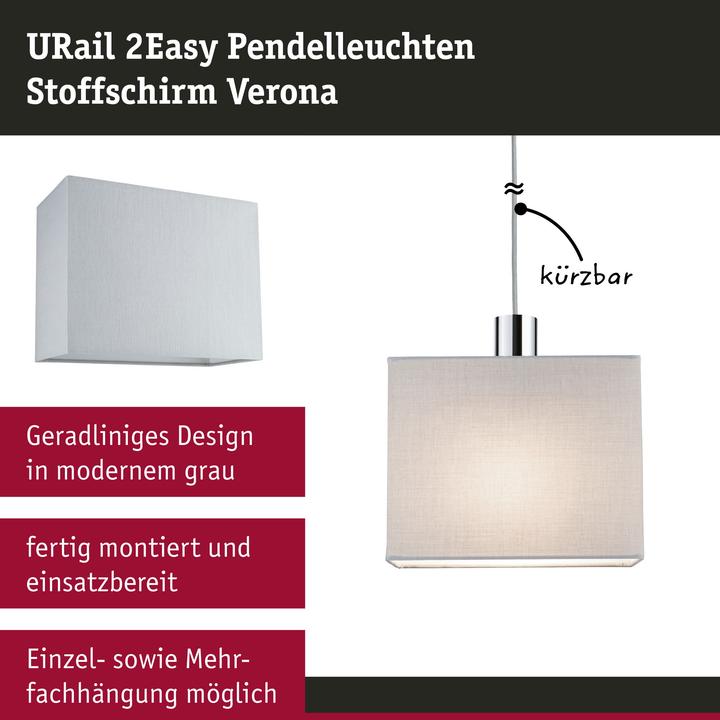 Image du produit Paulmann URail Abat-jour Verona