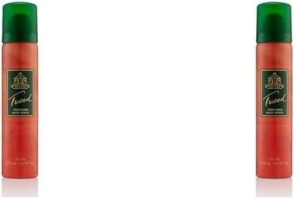 Produktbild Taylor of London Tweed Fragrance for Women 75ml Body Spray - 2er-Pack (75 ml, Body Mist)