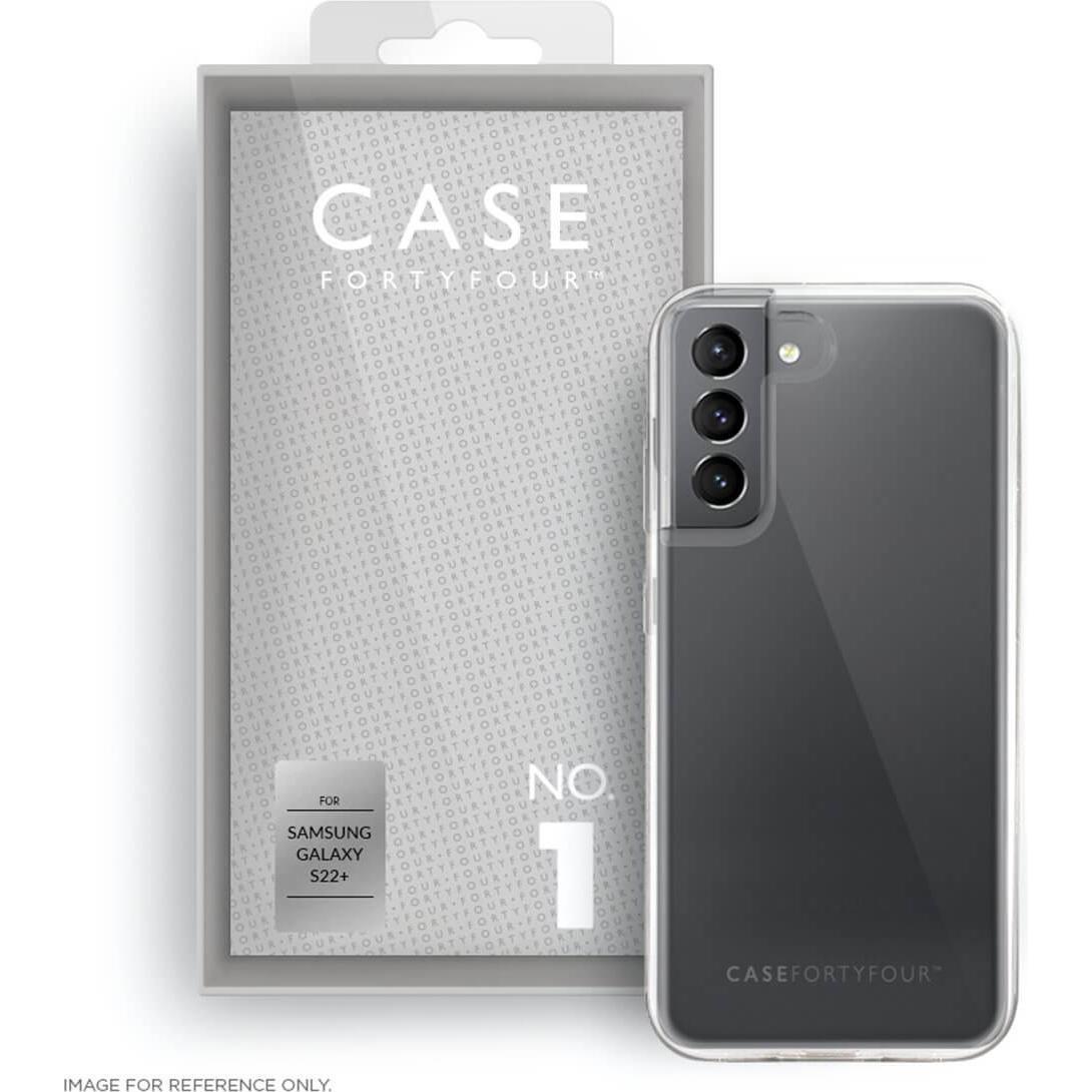 Case FortyFour Soft-Cover No.1 transparent (Samsung Galaxy S22+), Smartphone Hülle, Transparent