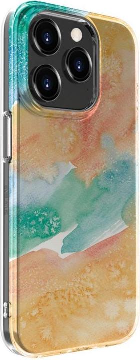 Actual product image Evelatus iPhone 15 Pro PC Customised Print Design Marble (Apple iPhone 15 Pro)