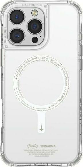 Actual product image Skinarma case Saido iPhone 16 Pro Max 6.9" Magnetic Charging green (niteglow) (Apple iPhone 16 Pro Max)