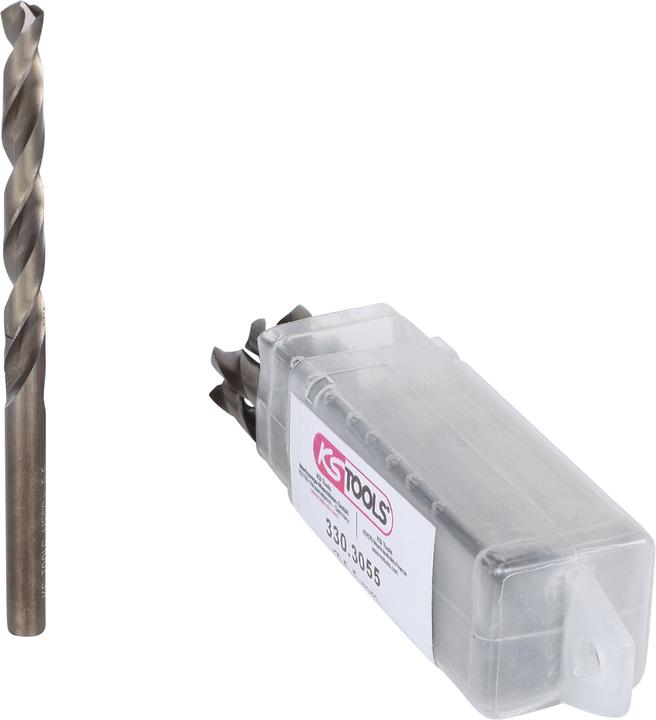 Image du produit KS Tools Forets hélicoïdaux HSS-G CO 5 (5.50 millimètres)
