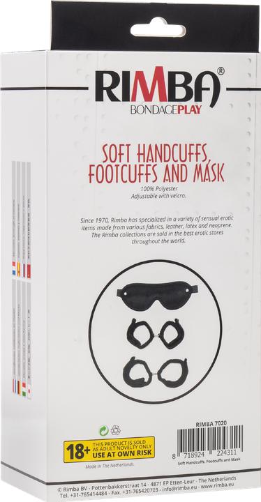 Produktbild Rimba Soft Bondage Set (3-Teilig)