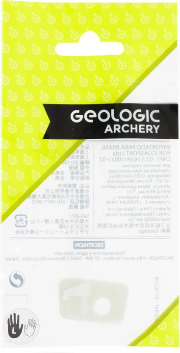 Actual product image Geologic Arrow rest left-handed polypropylene