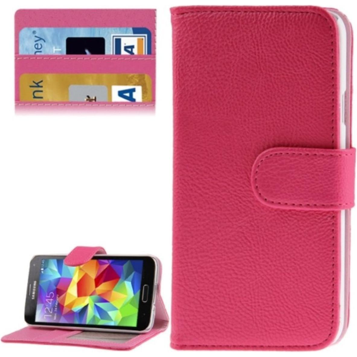 König Design Schutzhülle Case (Flip Quer) für Handy Samsung Galaxy S5 / S5 Neo Pink (Samsung Galaxy S5, Samsung Galaxy S...