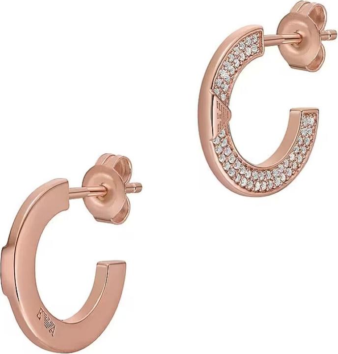 Actual product image Emporio Armani Key Basics Earrings (925 silver)