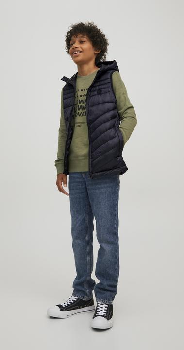 Immagine prodotto Jack & Jones Junior Gilet con cappuccio foderato per ragazzi (128)