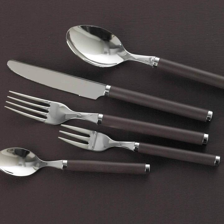 Actual product image Villeroy & Boch Cutlery set 30pcs Play! chocolate brown (30 pcs., Cutlery set)