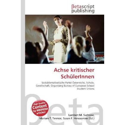 Achse kritischer SchülerInnen, Fachbücher