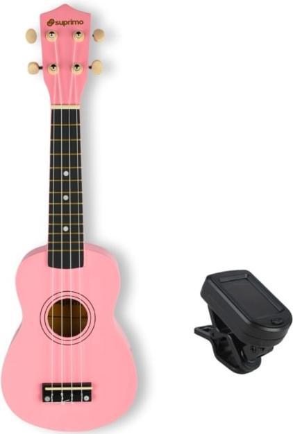 Produktbild Suprimo UK21 SET PK - Ukulele sopranowe 21 różowe (Soprano)