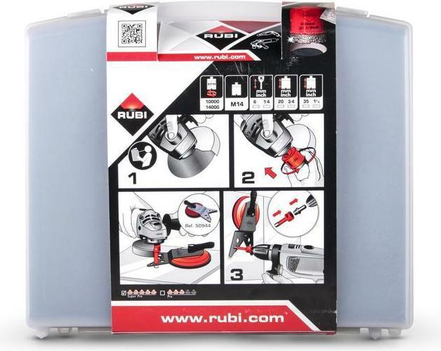 Rubi ZESTAW WIERTEŁ DRYGRES 5szt PL (28 mm)